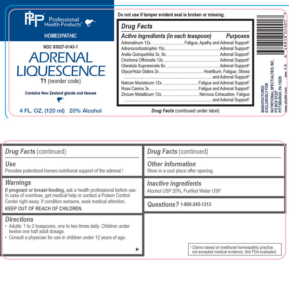 Adrenal Liquescence by Professional Health Products