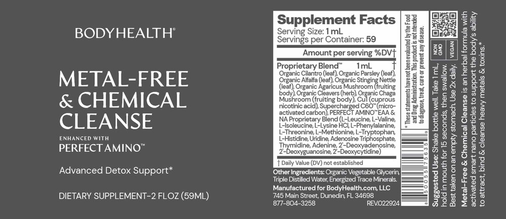 Metal-Free and Chemical Cleanse by BodyHealth