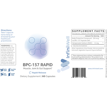 BPC-157 Rapid - 250mcg 60c