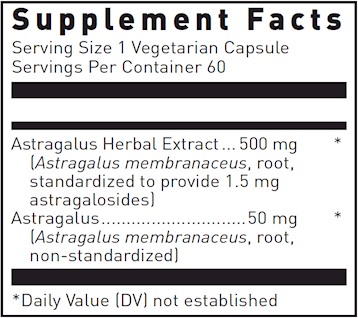 Astragalus Max-V 60 vegcaps