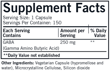 GABA 250 mg 150 caps by Kirkman