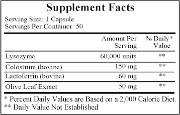 Nutricillin : Ecological Formulas : 50 caps