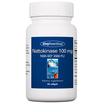 Nattokinase 100 mg NSK-SD® 60 gels by Allergy Research Group