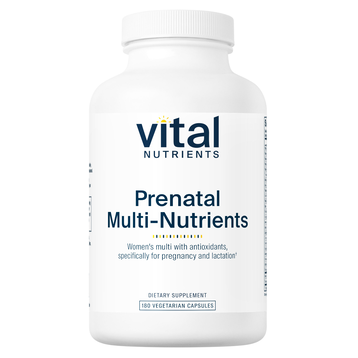 PreNatal Multi-Nutrients 180 caps by Vital Nutrients