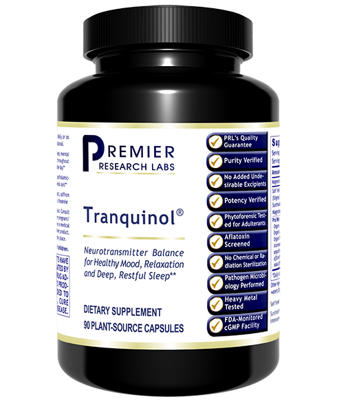 Tranquinol 90 capsules by Premier Research Labs