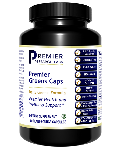 Premier Greens 150 Capsules by Premier Research Labs