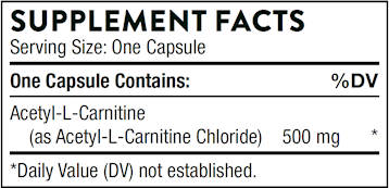 Acetyl-L-Carnitine 60 caps by Thorne
