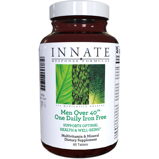 Men Over 40™ One Daily Iron Free 60 Tablets by Innate Response