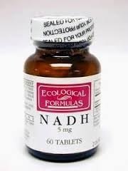 NADH 5mg : Ecological Formulas : 60 caps