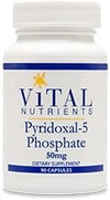 Pyridoxal-5-Phosphate 50 mg 90 caps by Vital Nutrients