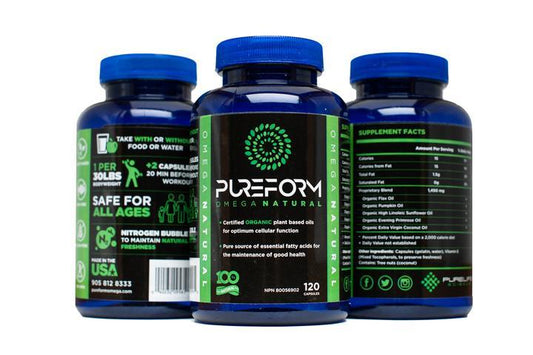 Pure Form Omega 120 caps by Pure Life Science
