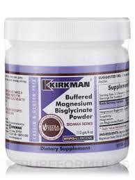 Buffered Magnesium Glycinate Sweet (Bio-Max Series) powder by Kirkman Labs