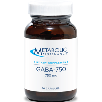 GABA 500mg 60 caps by Metaboic Maintenance