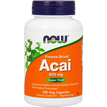 Acai 500 mg 100 vegcaps by NOW