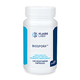 BioSpora 120 capsules by Klaire Labs