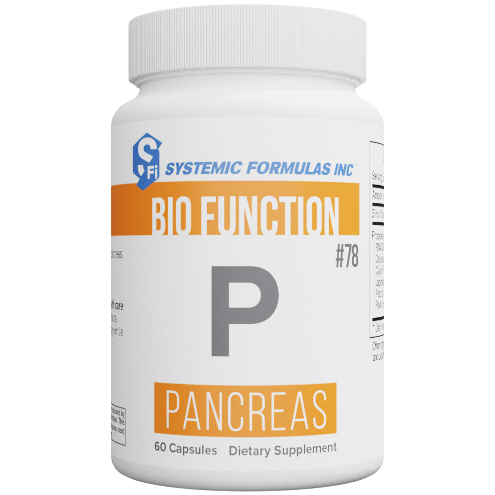 P - Pancreas by Systemic Formulas
