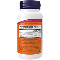 Pantothenic Acid 500 mg 100 caps by NOW