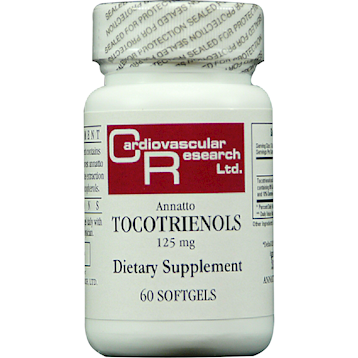 Annatto Tocotrienols 125 mg 60 gels by Ecological Formulas