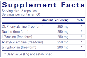 Cognitive Aminos 120 vegcaps by Pure Encapsulations