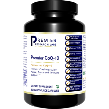 CoQ-10 Premier 50 caps by Premier Research Labs