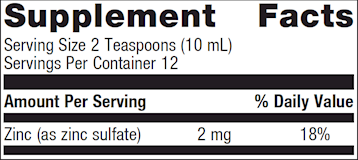 Zinc Tally™ liquid (12 servings) by a