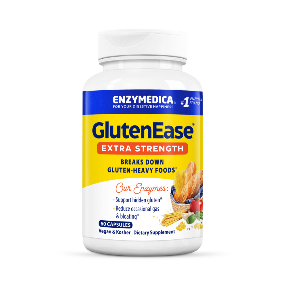 GlutenEase Extra Strength by Enzymedica by Living Well Today International