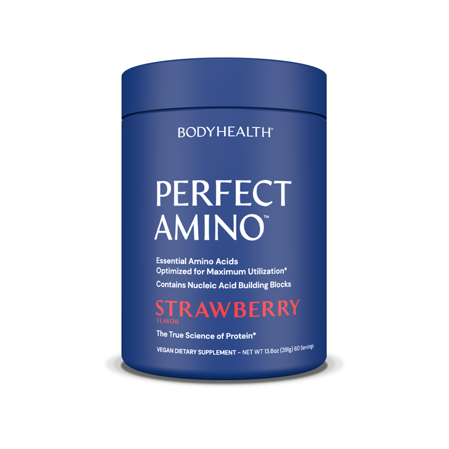 PerfectAmino Powder, Strawberry by BodyHealth