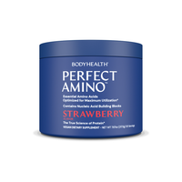 PerfectAmino Powder, Strawberry BodyHealth by Living Well Today International