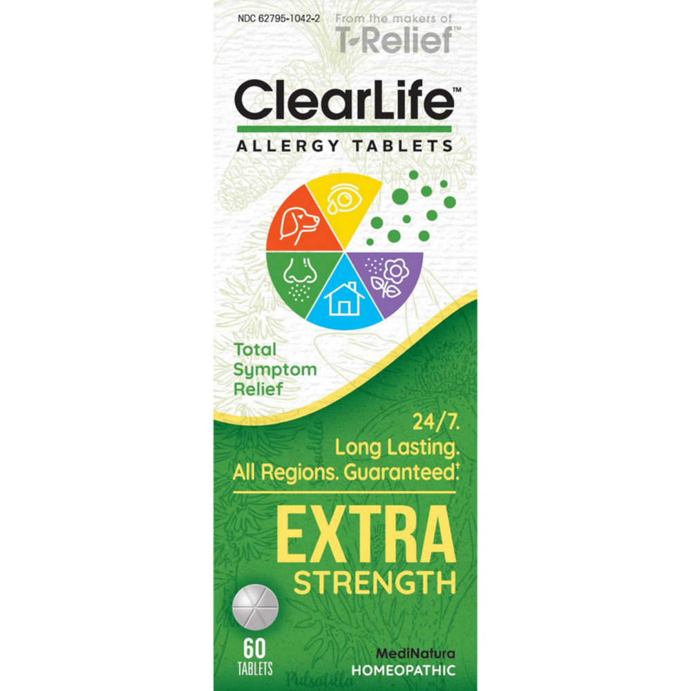 ClearLife Allergy Tablets Extra by Strength MediNatura