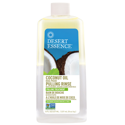 Coconut Oil Pulling Rinse by Desert Essence