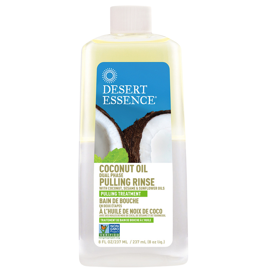 Coconut Oil Pulling Rinse by Desert Essence