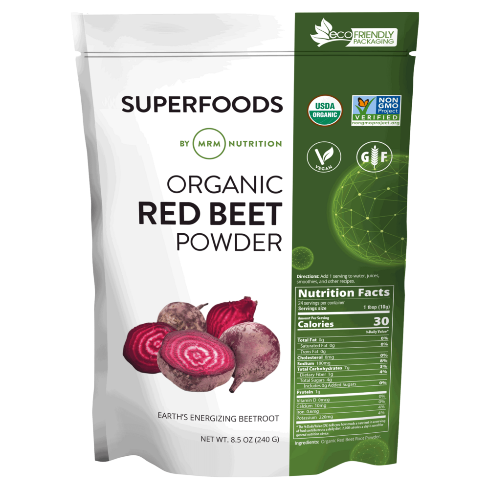 Raw Organic Red Beet Powder by Metabolic Response Modifier
