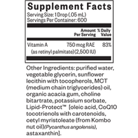 Vitamin A Drops 2500IU by Seeking Health