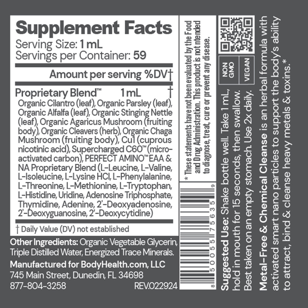 Metal-Free and Chemical Cleanse by BodyHealth