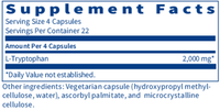 L-Tryptophan by Klaire Labs/SFI Health