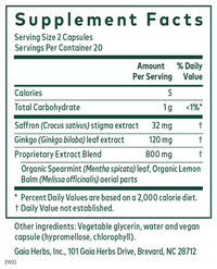 Nootropic Focus by Gaia PRO