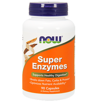 Super Enzymes Capsules 90 caps by NOW