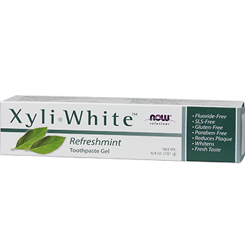 XyliWhite Toothpaste Refreshmint 6.4 oz by NOW