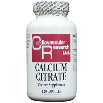 Calcium Citrate 165 mg 120 caps by Ecological Formulas