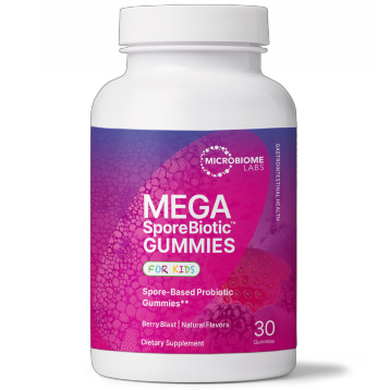 MegaSporeBiotic FOR KIDS Gummies 30ct By Microbiome Labs
