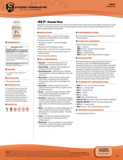 F+ – Female Plus by Systemic Formulas