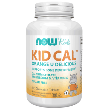 Kid Cal Chewable Calcium 100 chew tabs by NOW