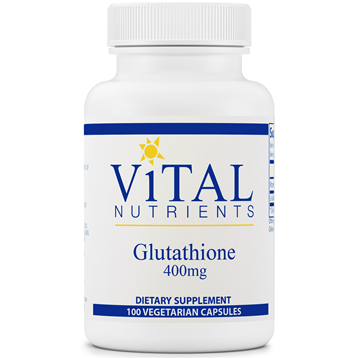 Glutathione 400 mg 100 vegcaps by Vital Nutrients