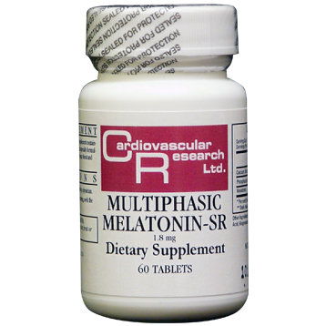 Multiphasic Melatonin-SR 1.8 mg 60 tabs by Ecological Formulas