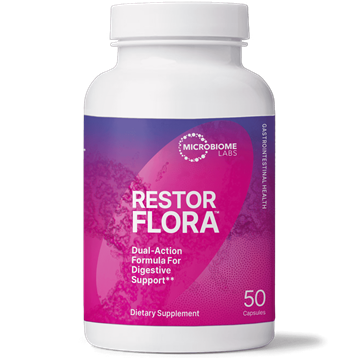 RestorFlora 50 caps By Microbiome Labs