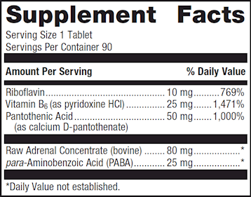 Adrenogen Tablets by Metagenics