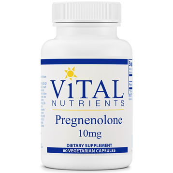 Pregnenolone 10 mg 60 vegcaps by Vital Nutrients