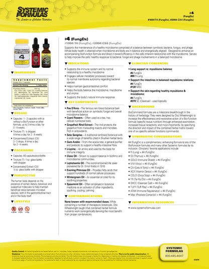 CX4 FungDX by Systemic Formulas