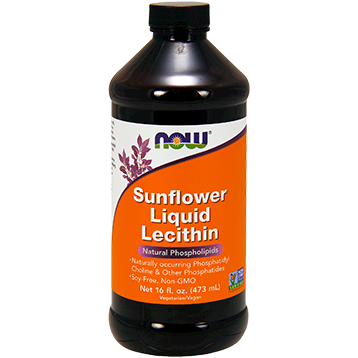 Sunflower Liquid Lecithin 16 fl oz by NOW