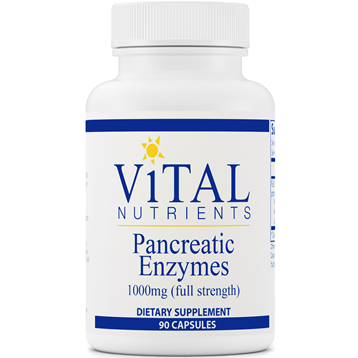 Pancreatic Enzymes 1000 mg 90 caps by Vital Nutrients